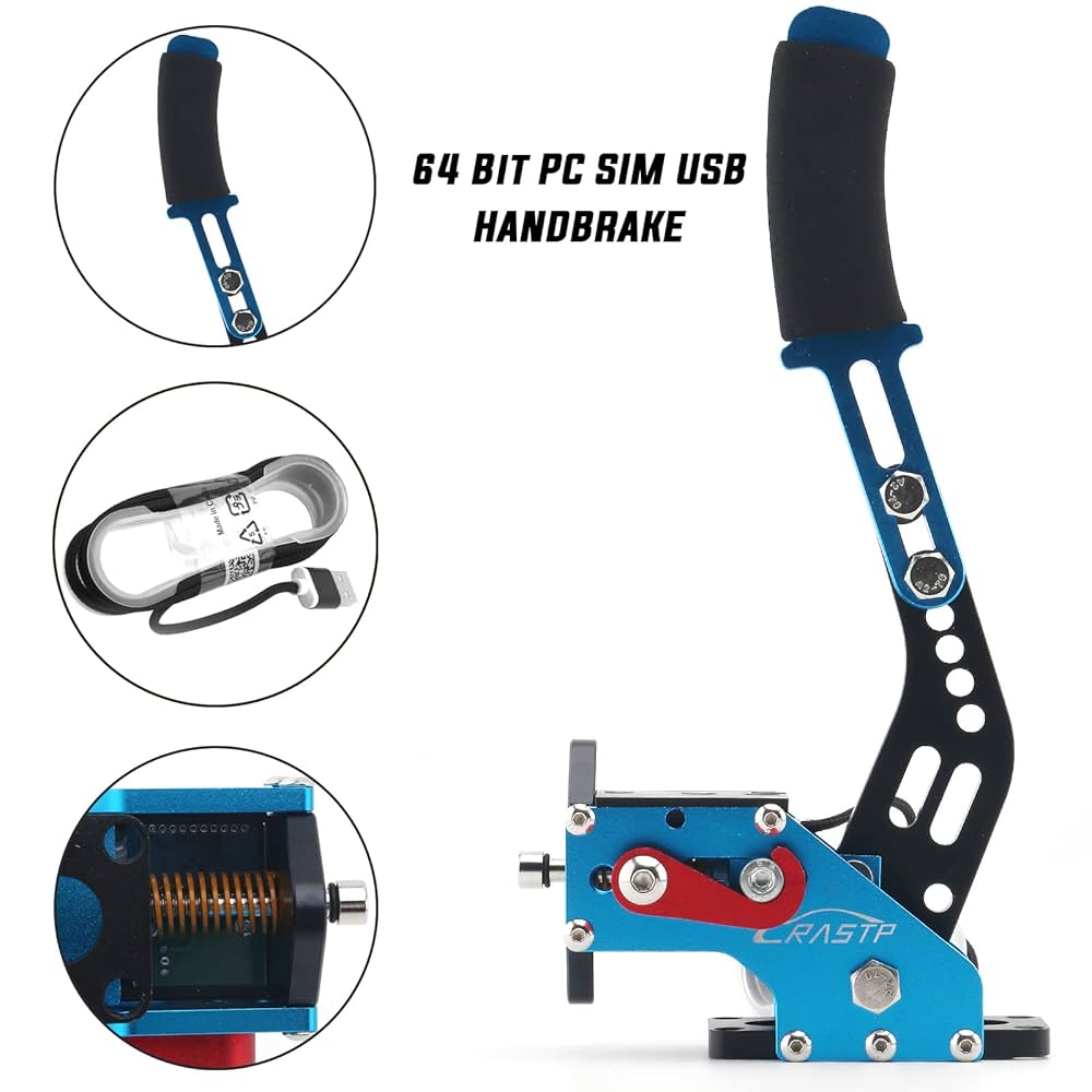 ハンドブレーキコントローラー Amazon.co.jp: MUTEKI ゲームハンドブレーキ USB 接続 サイド